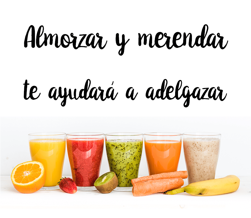 Almuerzos y meriendas saludables y fáciles