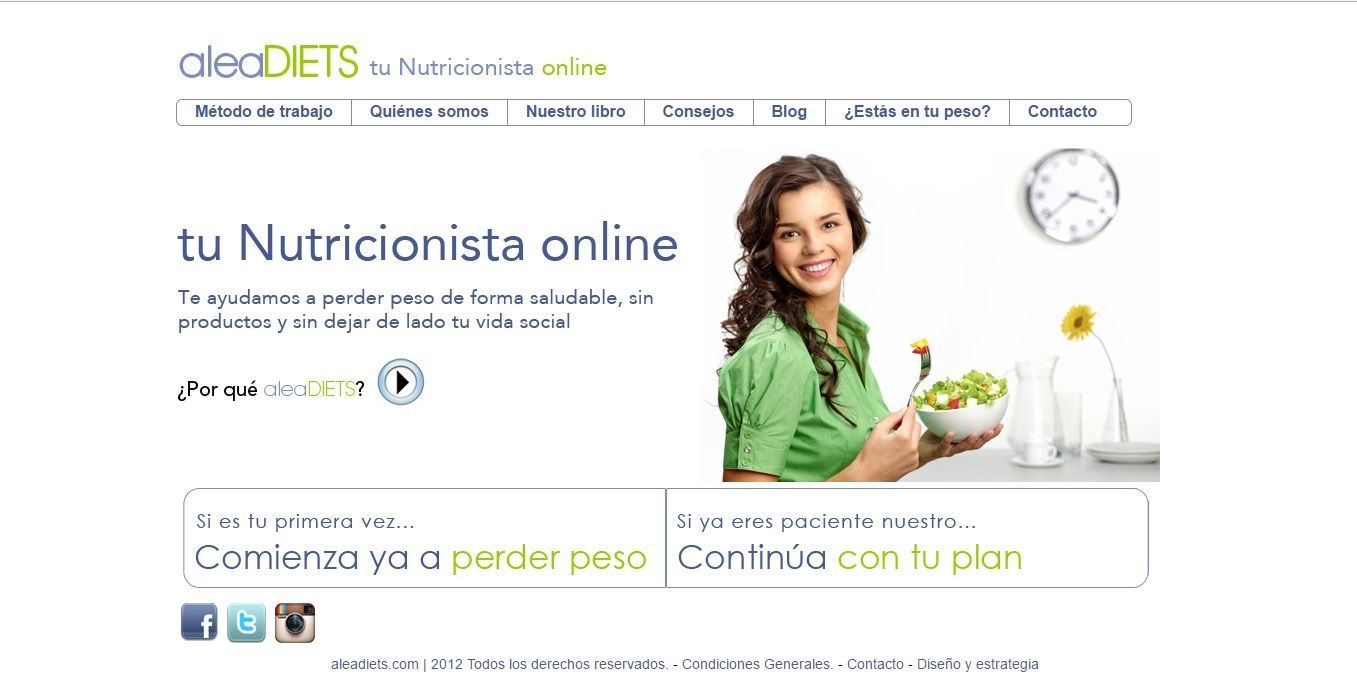 Nutricionista online