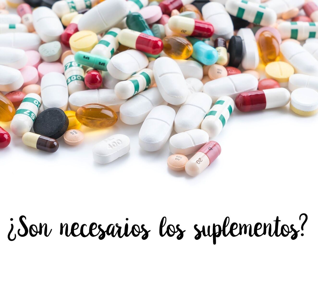 ¿Es necesario tomar suplementos de vitaminas y minerales?