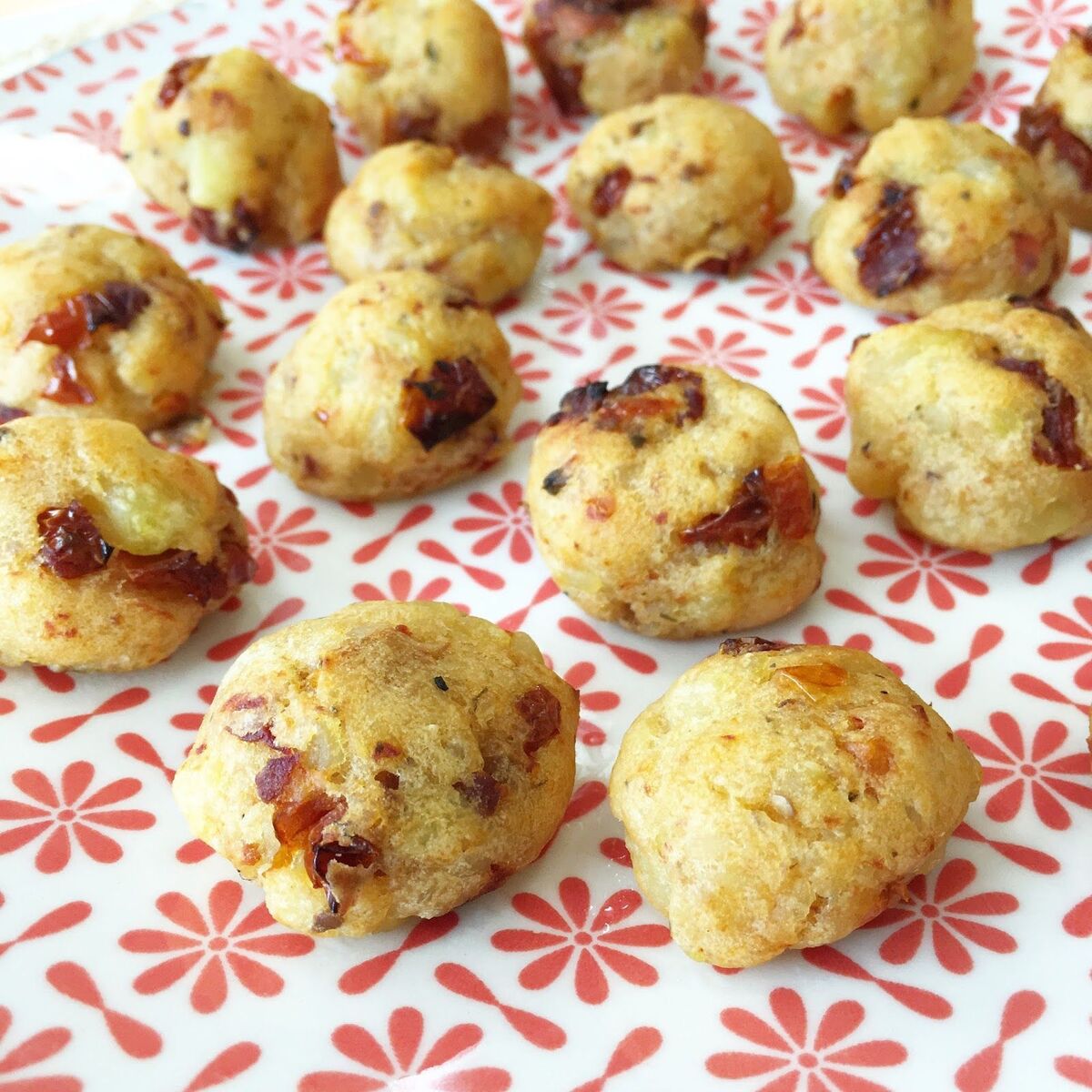 Bolas de patata al horno