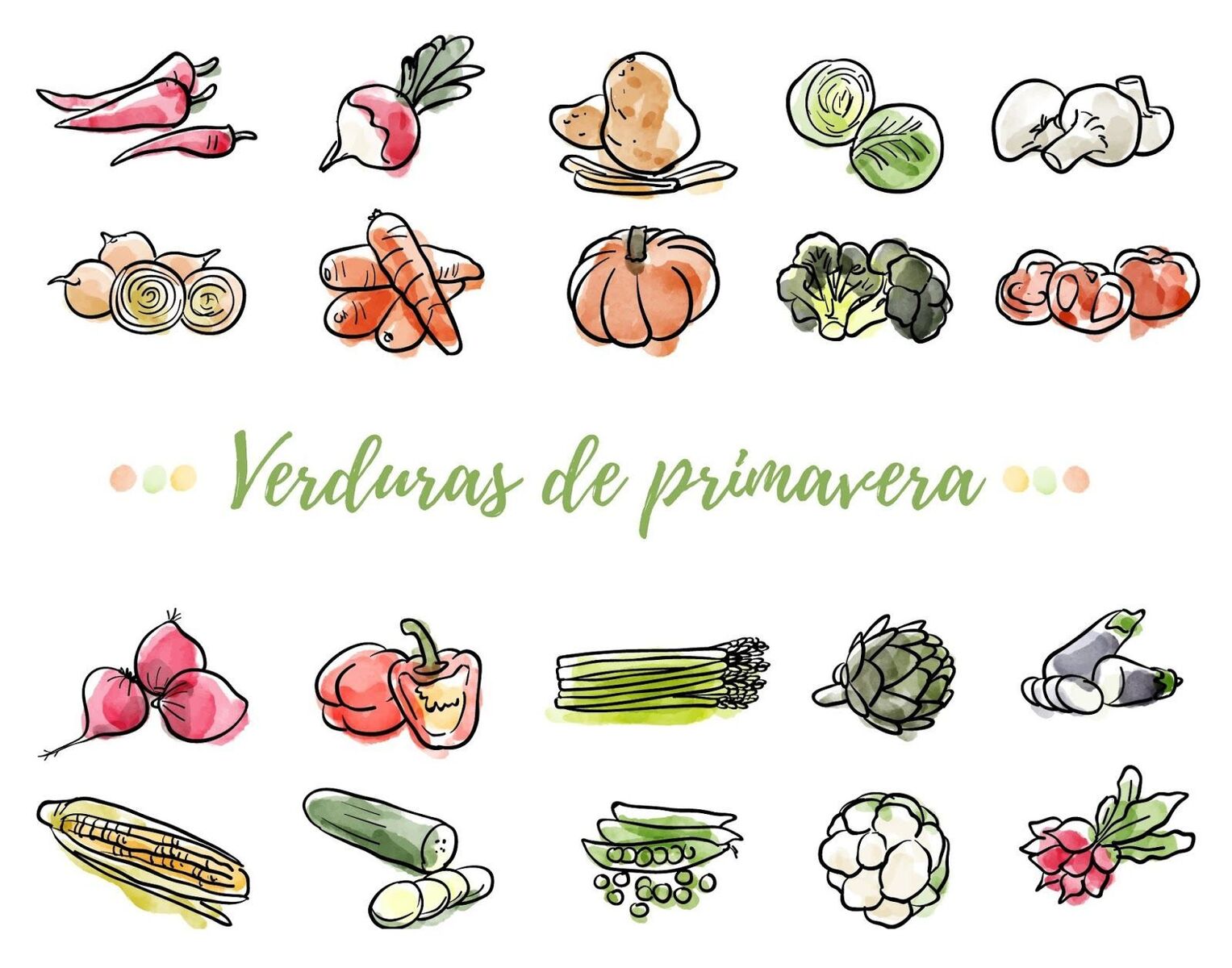 Menú primavera 2018