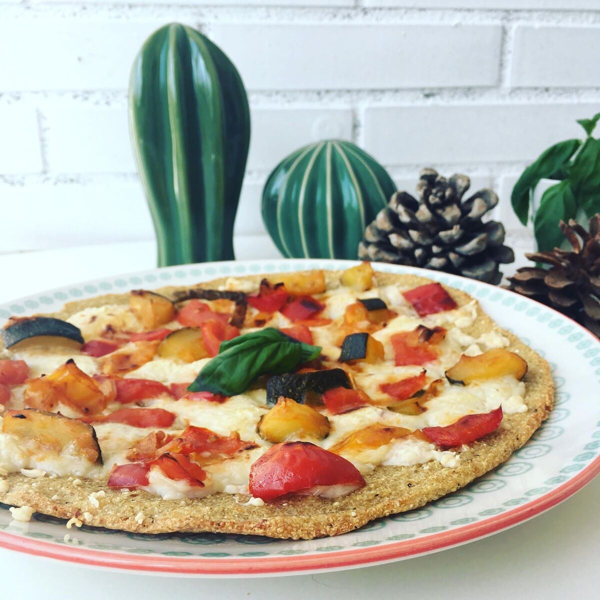 Pizza de quinoa