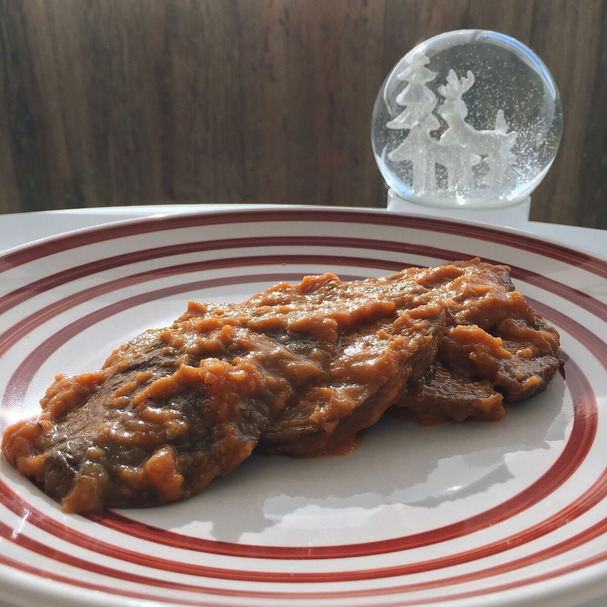 Filetes con salsa española para 4 cenas