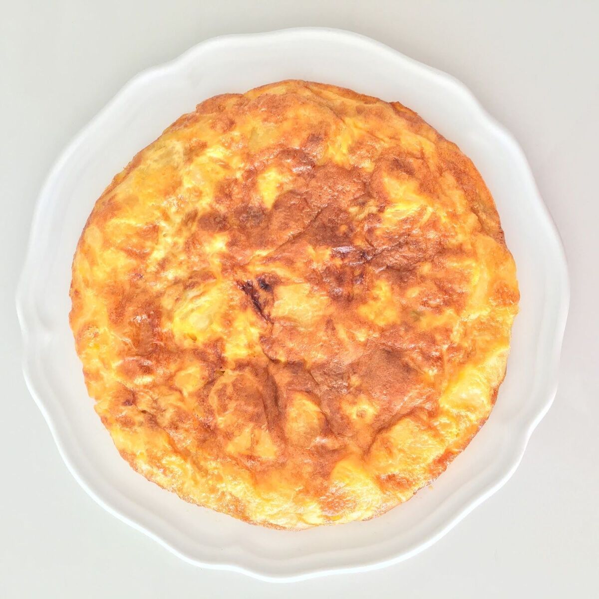 Tortilla de patata al vapor