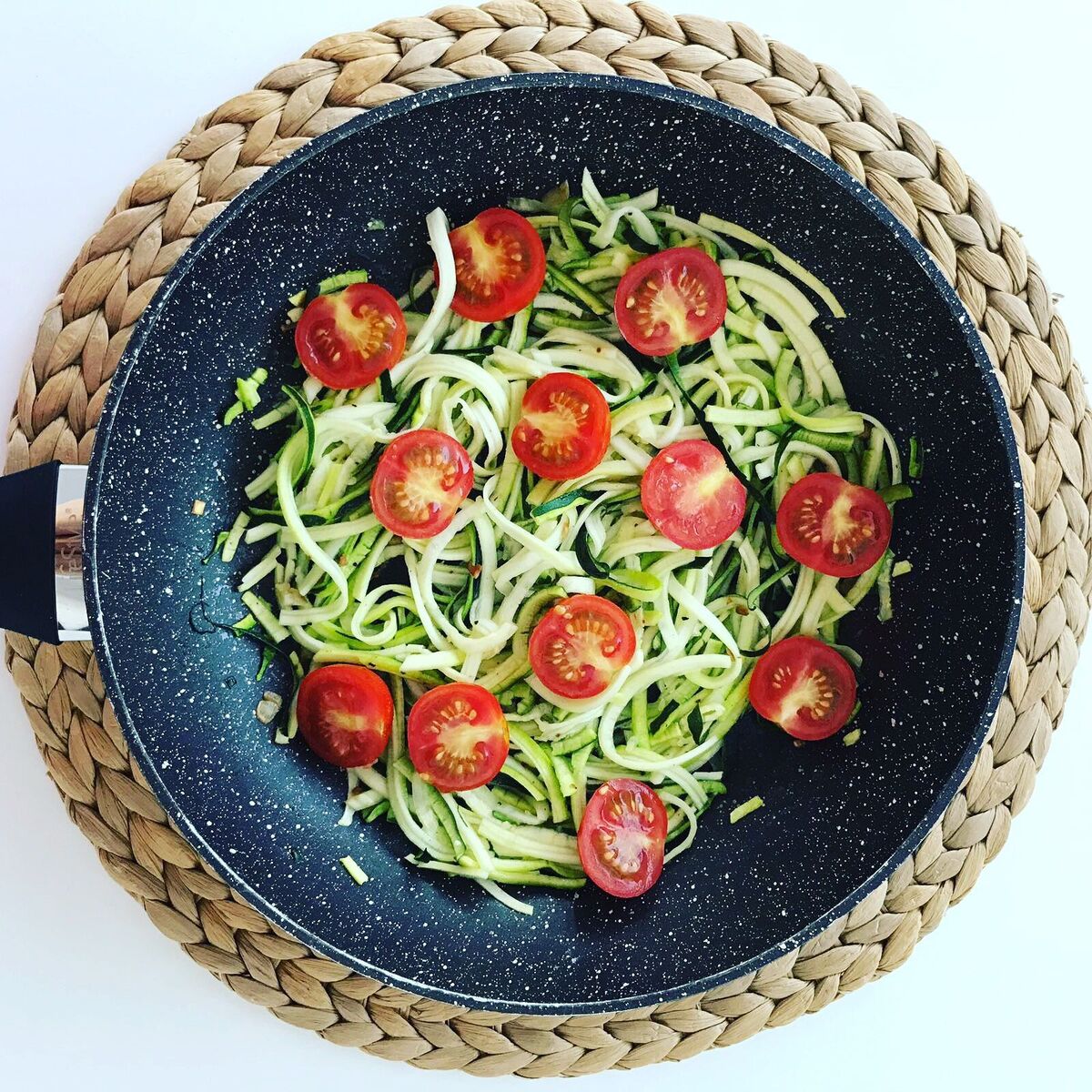 Espaguetis de calabacín para cenar