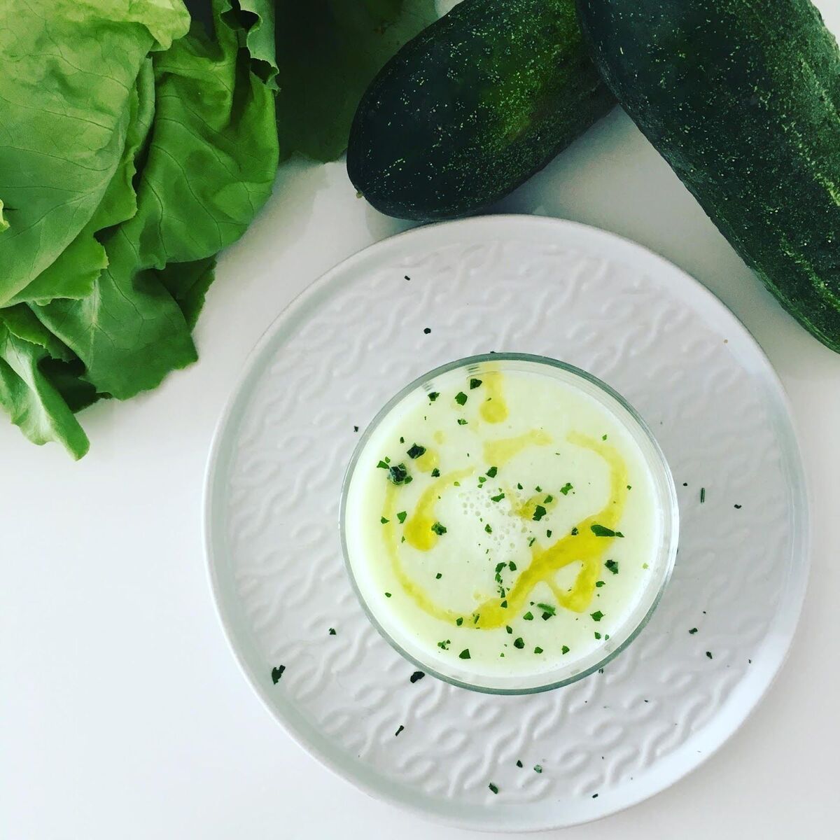 Crema de pepino