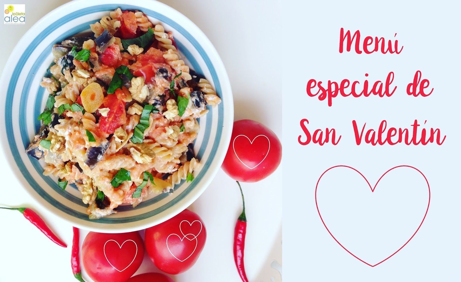 Menú especial de San Valentín