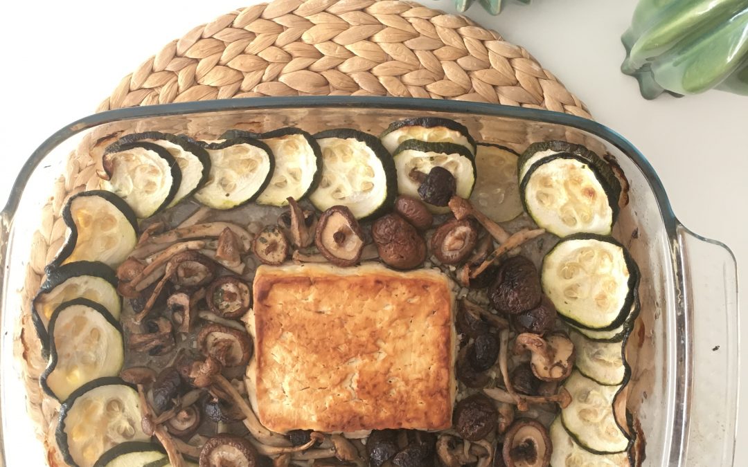 FETA AL HORNO CON VERDURITAS