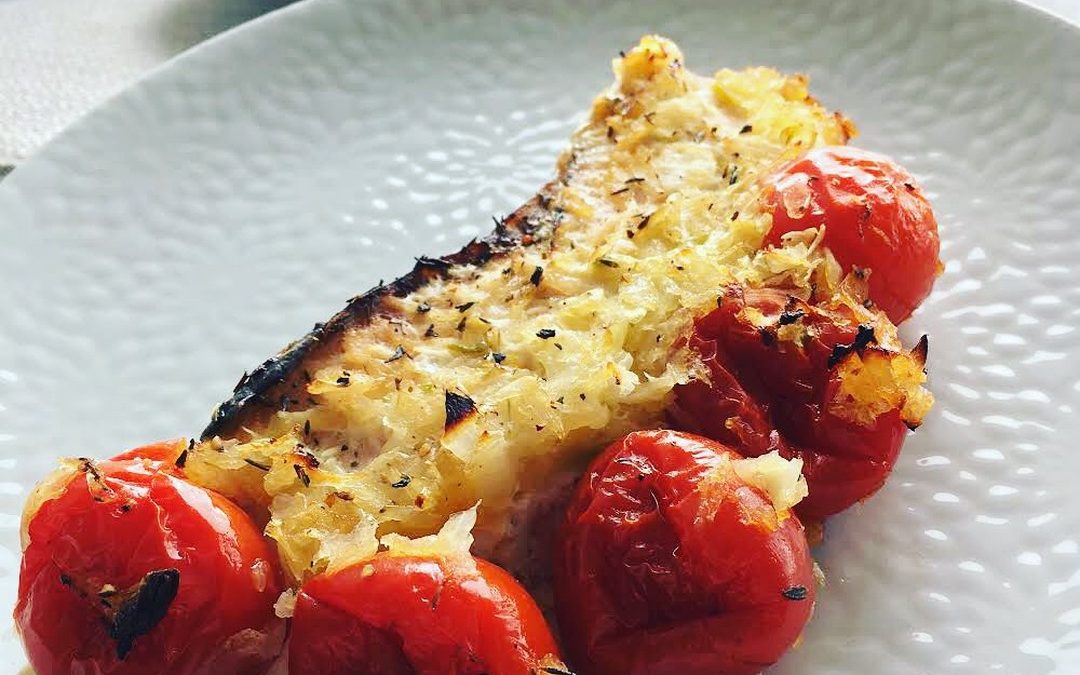 salmón al horno con tres ingredientes